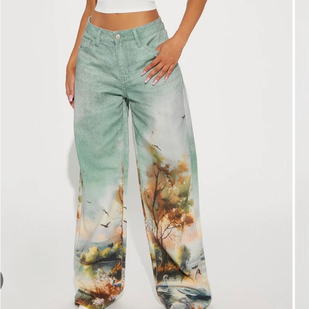 Beautiful serene jeans